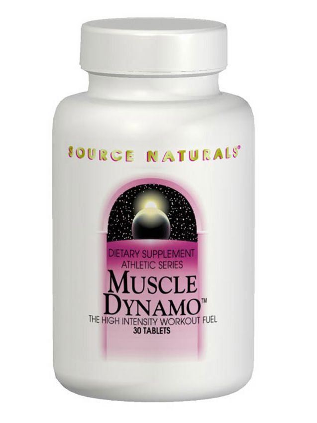 Source Naturals, Muscle Dynamo Workout Fuel, 60 ct