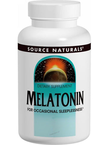 Source Naturals, Melatonin, 1mg Sublingual Peppermint, 100 ct