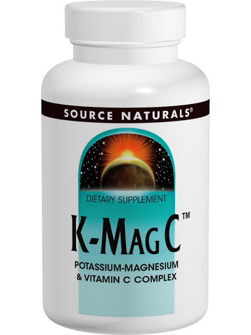 Source Naturals, K-Mag C Potass/Mag/Vitamin C Complex, 120 ct