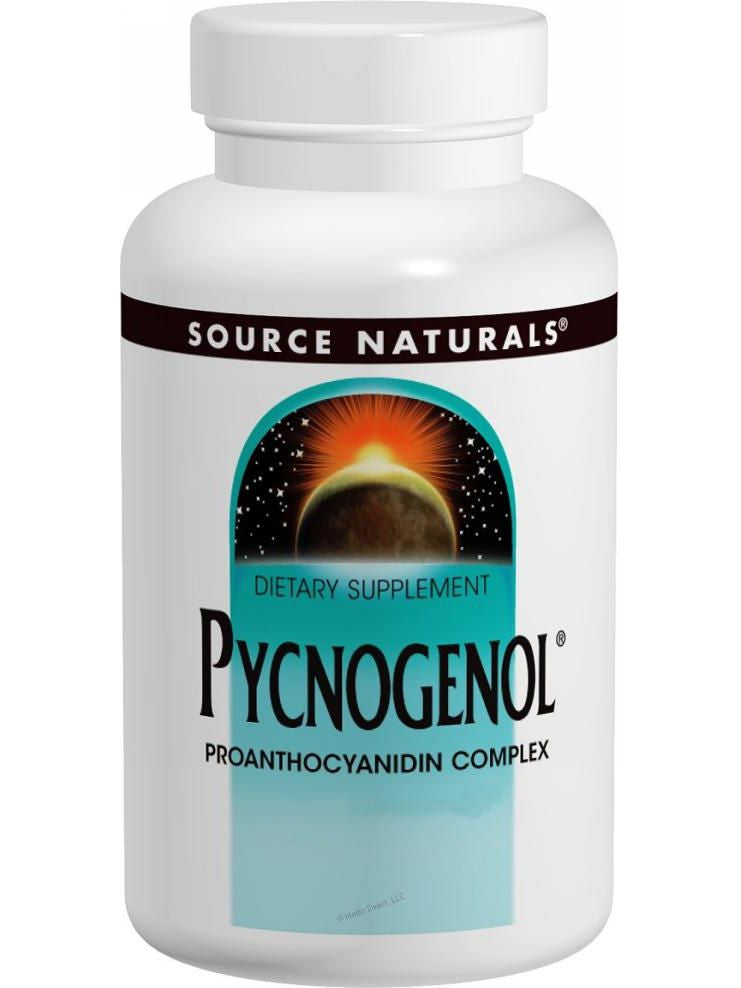Source Naturals, Pycnogenol, 25mg, 60 ct