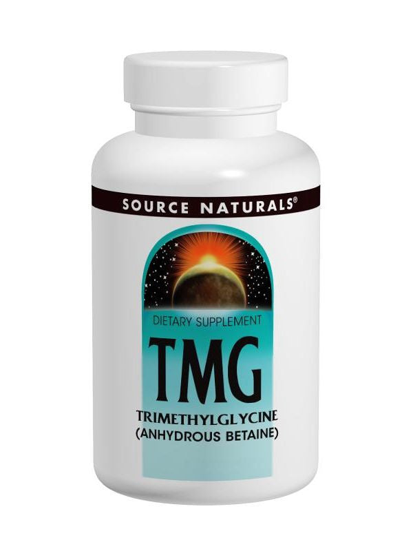 Source Naturals, TMG Trimethylglycine, 750mg, 120 ct