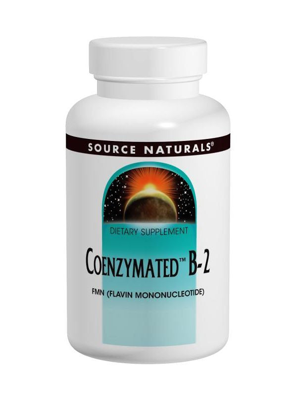 Source Naturals, Coenzymated Vitamin B-2, 25mg, 60 Sublingual