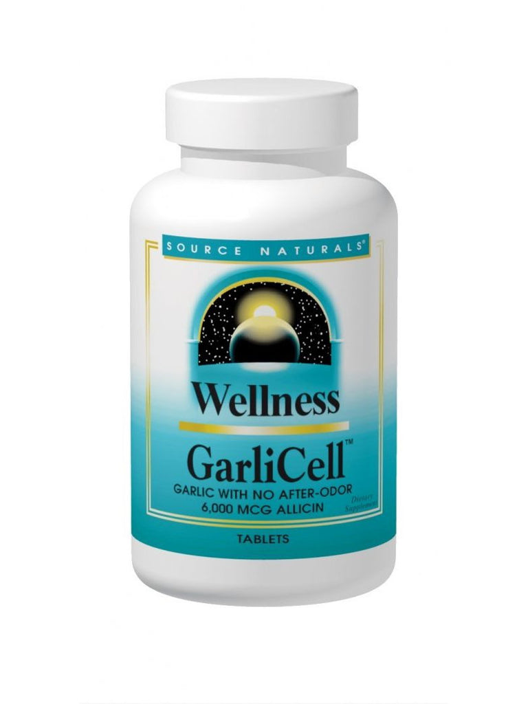 Source Naturals, Wellness GarliCell 6000mcg, 90 ct