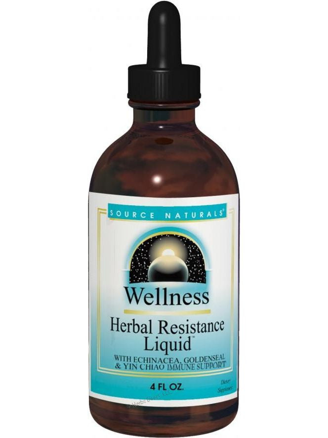 Source Naturals, Wellness Herbal Resistance liquid, 8 oz