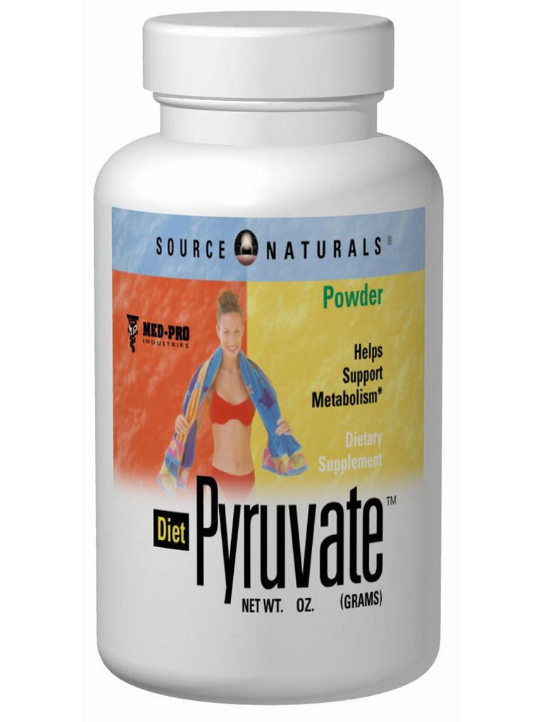 Source Naturals, Diet Pyruvate, 500mg, 3 oz