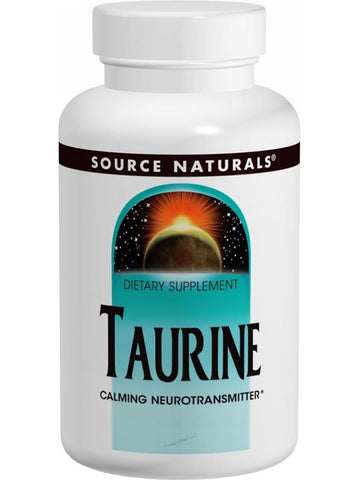 Source Naturals, Taurine, 500mg, 120 ct