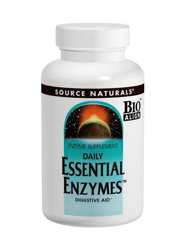 Source Naturals, Essential Enzymes, 500mg Vegetarian Bio-Aligned, 120 ct
