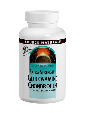 Source Naturals, Glucosamine Chondroitin Extra Strength, 600/750mg, 60 ct