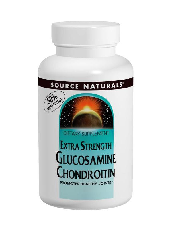 Source Naturals, Glucosamine Chondroitin Extra Strength, 600/750mg, 120 ct