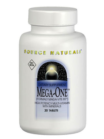 Source Naturals, Mega-One Multiple No Iron, 60 ct