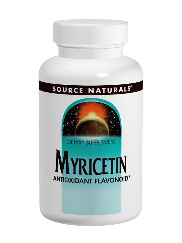 Source Naturals, Myricetin, 100mg, 60 ct