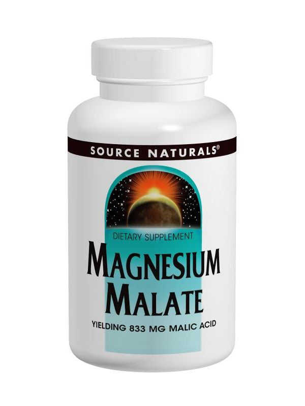 Source Naturals, Magnesium Malate, 625mg, 100 ct