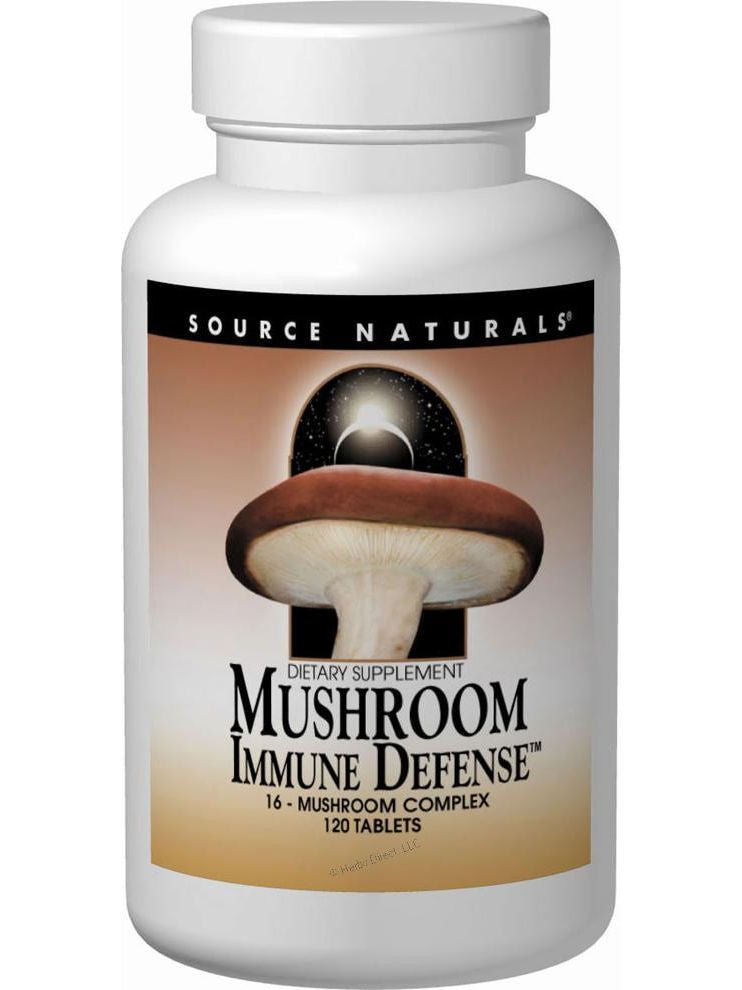 Source Naturals, Mushroom Immune Defense 16-Mushroom Complex, 60 ct