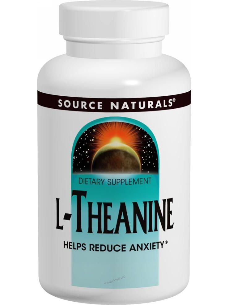 Source Naturals, L-Theanine, 200mg, 60 ct