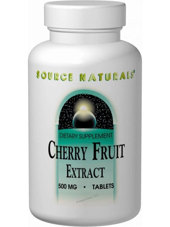 Source Naturals, Cherry Fruit Extract, 500mg, 90 ct