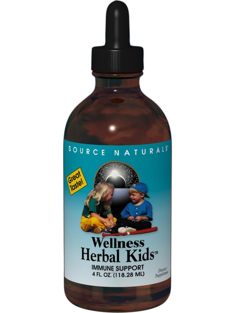 Source Naturals, Wellness Herbal Kids Alcohol Free, 2 oz