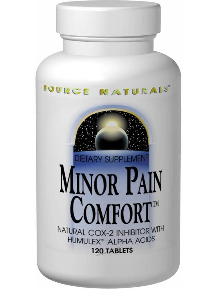 Source Naturals, Minor Pain Comfort with Humulex, 60 ct