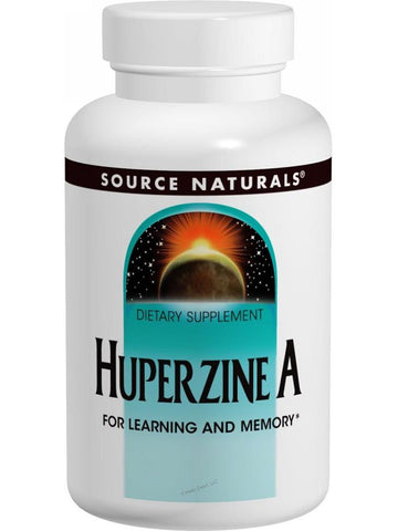 Source Naturals, Huperzine A 200mcg, 120 ct