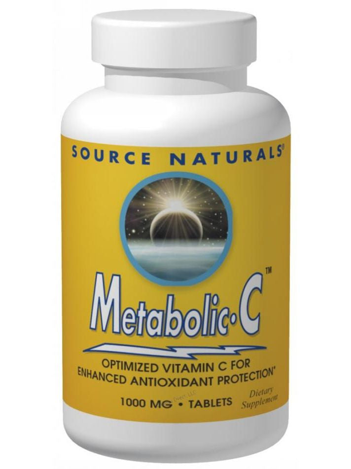 Source Naturals, Metabolic-C, 500mg, 180 ct