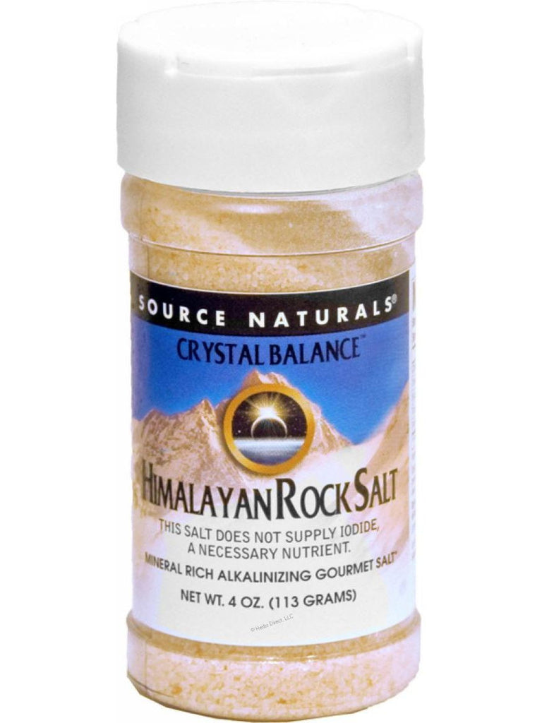 Source Naturals, Crystal Balance Himalayan Rock Salt Fine Grind Refill, 12 oz