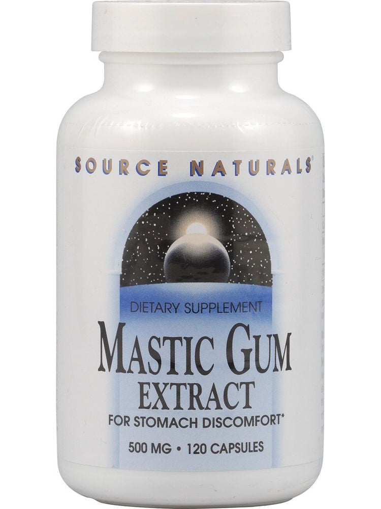 Source Naturals, Mastic Gum Extract, 500mg, 120 ct