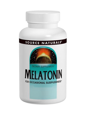 Source Naturals, Melatonin, 3mg, 60 ct