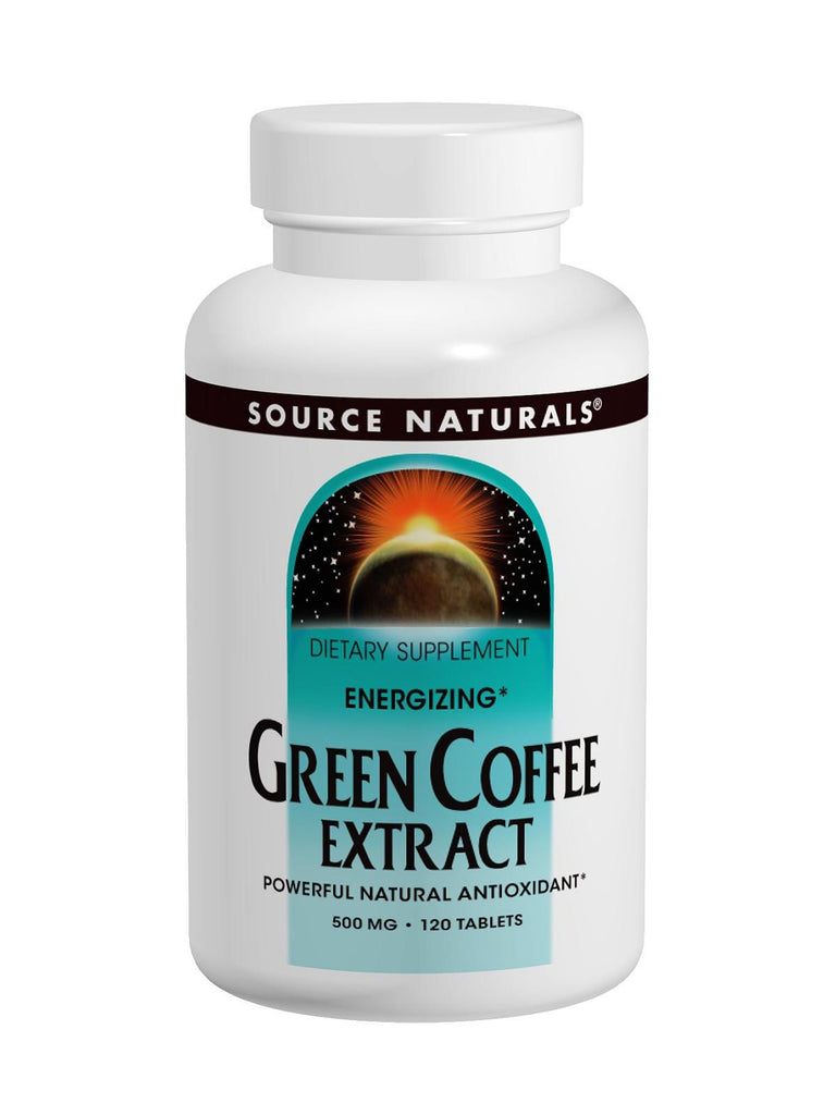 Source Naturals, Energizing Green Coffee Extract, 500mg, 30 ct