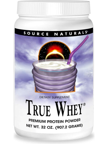 Source Naturals, True Whey™ Premium Protein Powder, 32 oz