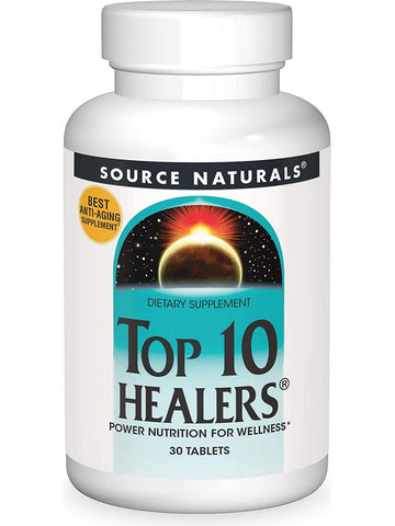 Source Naturals, Top 10 Healers®, 30 tablets