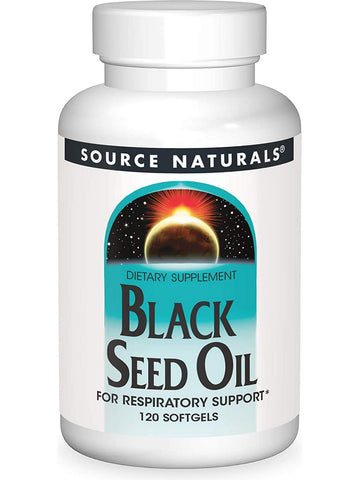 Source Naturals, Black Seed Oil 500 mg, 120 softgels