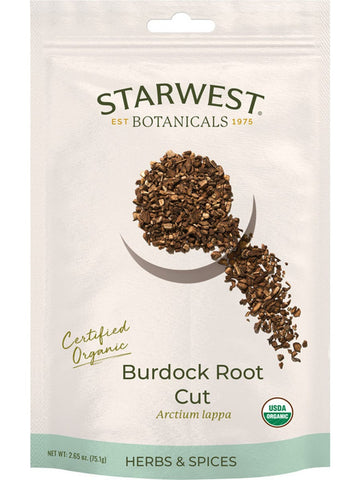 Starwest Botanicals, Burdock Root Cut, 2.65 oz