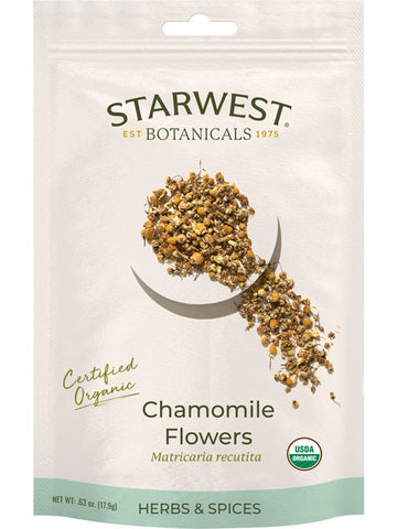 Starwest Botanicals, Chamomile Flowers, 0.63 oz