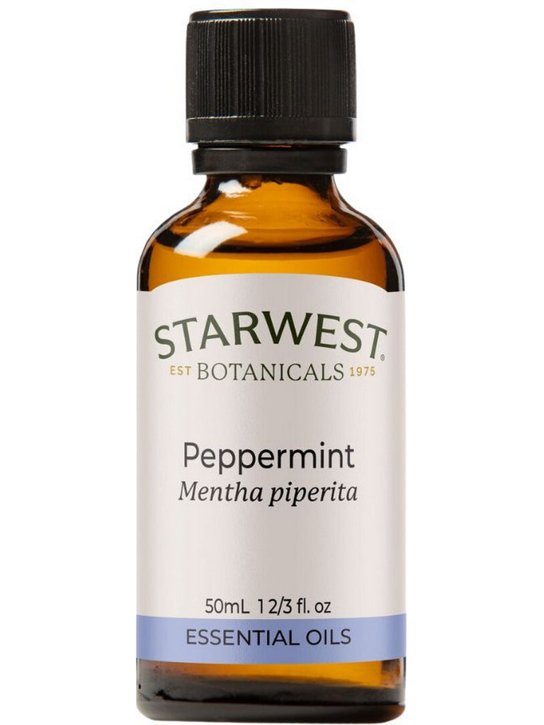 Starwest Botanicals, Peppermint Essential Oil, 1 2/3 fl oz