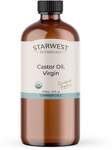 Starwest Botanicals, Castor Oil Organic, 16 fl oz