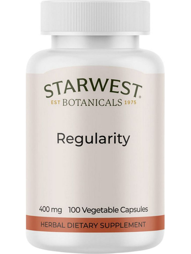 Starwest Botanicals, Regularity Formula, 100 Capsules