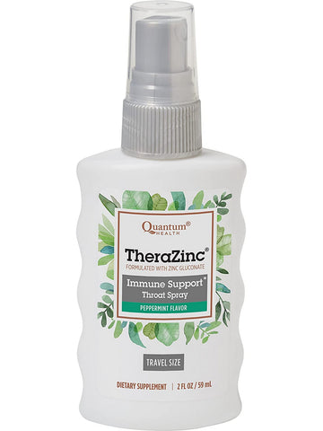 Quantum Health, Thera Zinc Immune Support Throat Spray, 2 fl oz