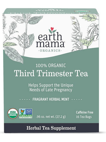 Earth Mama, Third Trimester Tea, 16 Tea Bags