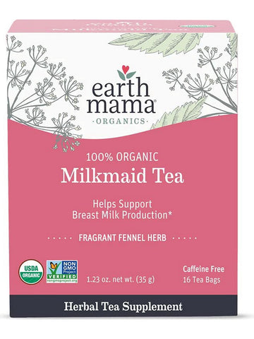 Earth Mama, Milkmaid Tea, 16 Tea Bags
