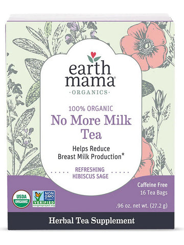 Earth Mama, No More Milk Tea, 16 Tea Bags