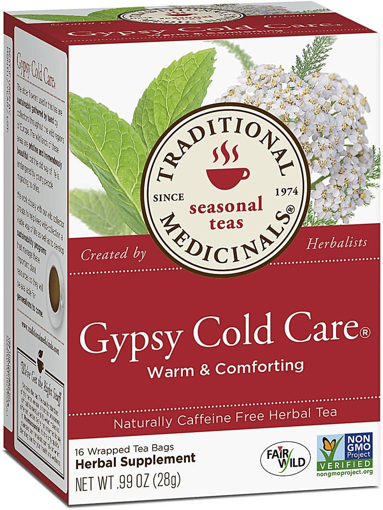 Traditional Medicinals, Gypsy Cold Care Tea, 16 bags