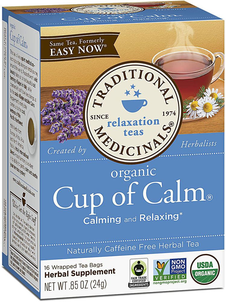 Traditional Medicinals, Cup of Calm, 16 bags