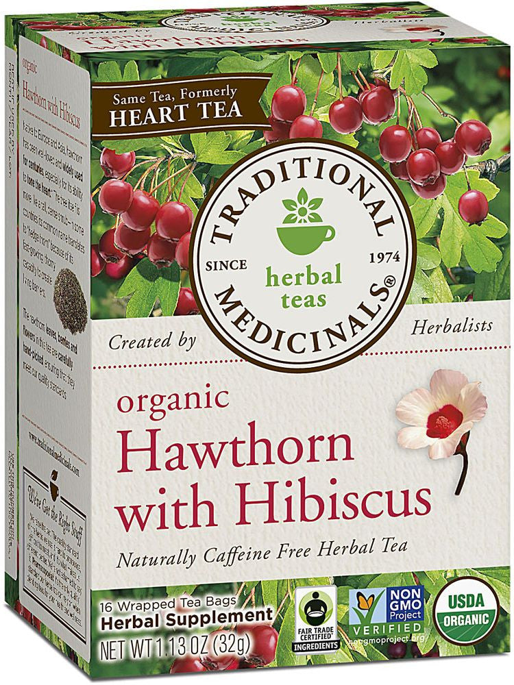 Traditional Medicinals, Heart Tea with Hawthorn, 16 bags