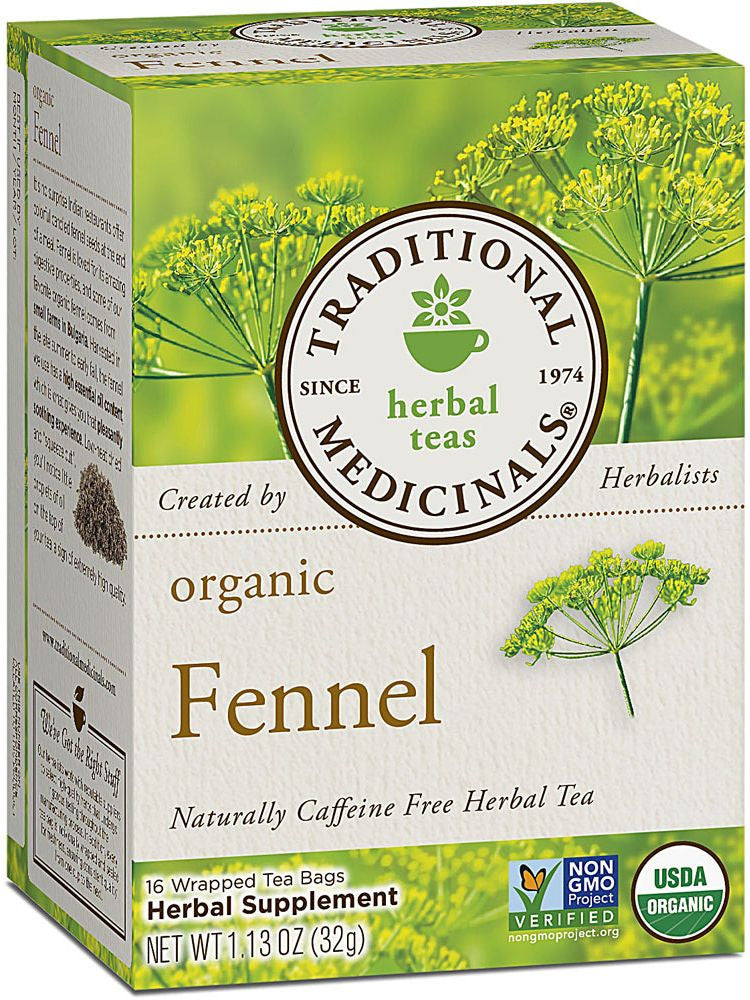 Traditional Medicinals, Fennel Tea, 16 bags