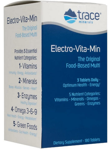 Trace Minerals, Electro-Vita-Min, 180 Tablets