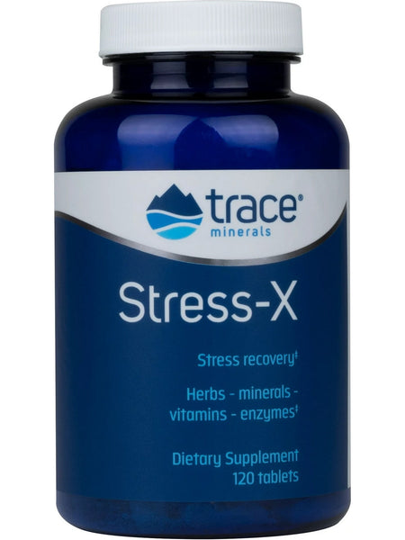 Trace Minerals, Stress X, 120 Tablets