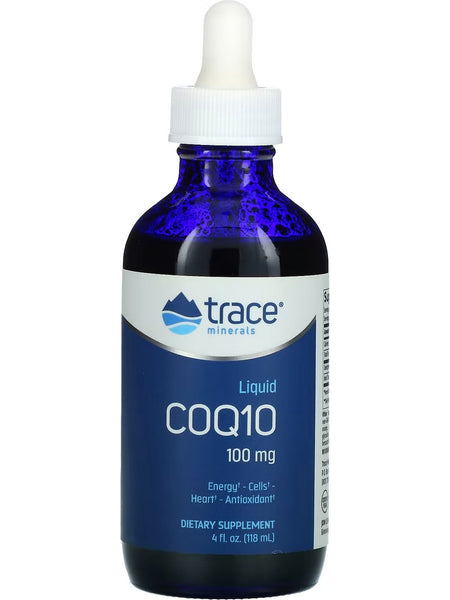 Trace Minerals, Liquid CoQ10, 100 mg, 4 fl oz