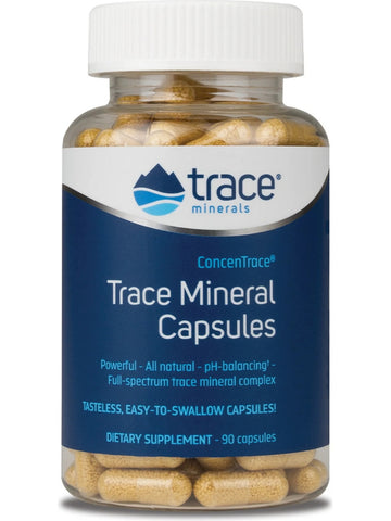 Trace Minerals, ConcenTrace Trace Mineral Capsules, 90 Capsules