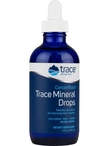 Trace Minerals, ConcenTrace Trace Mineral Drops, GLASS, 4 fl oz