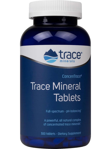 Trace Minerals, ConcenTrace Trace Mineral Tablets, 300 Tablets