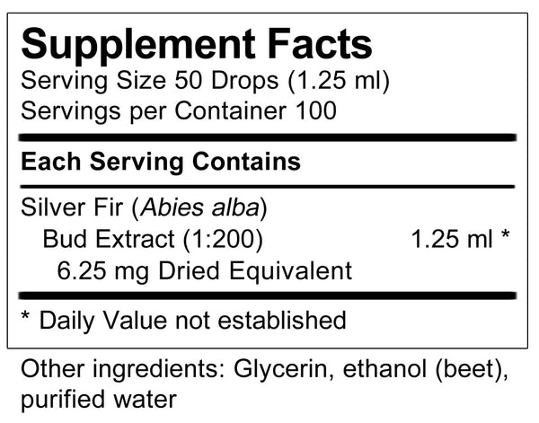 UNDA, gemmo Abies Alba Dietary Supplement, 125 ml